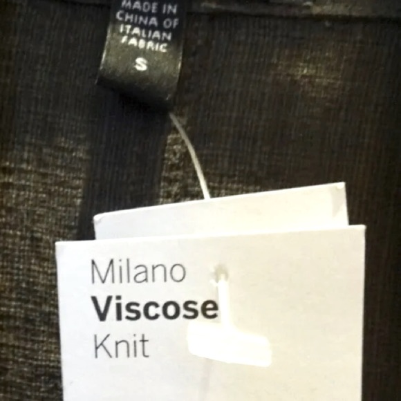 $278 NWT Eileen Fisher VINTAGE Jacket Small 4 6 Italian Basket Weave Fabric - Picture 8 of 13